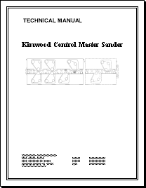 Control Master Sander Techincal Manual