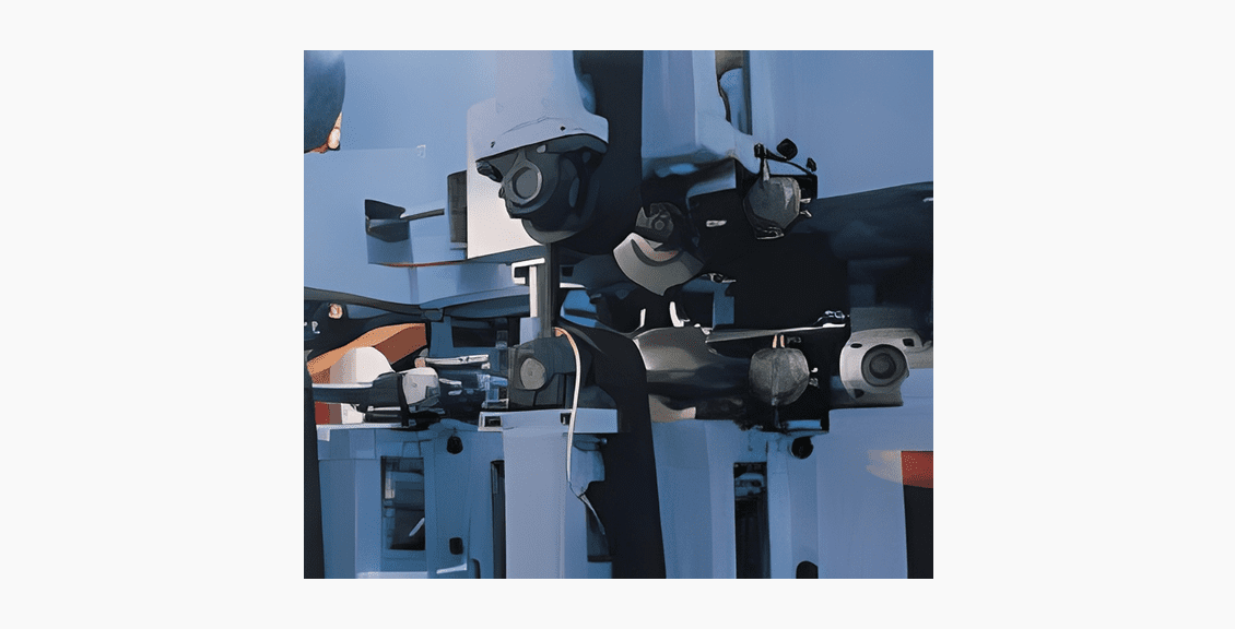 Close-up of mechanical equipment parts
