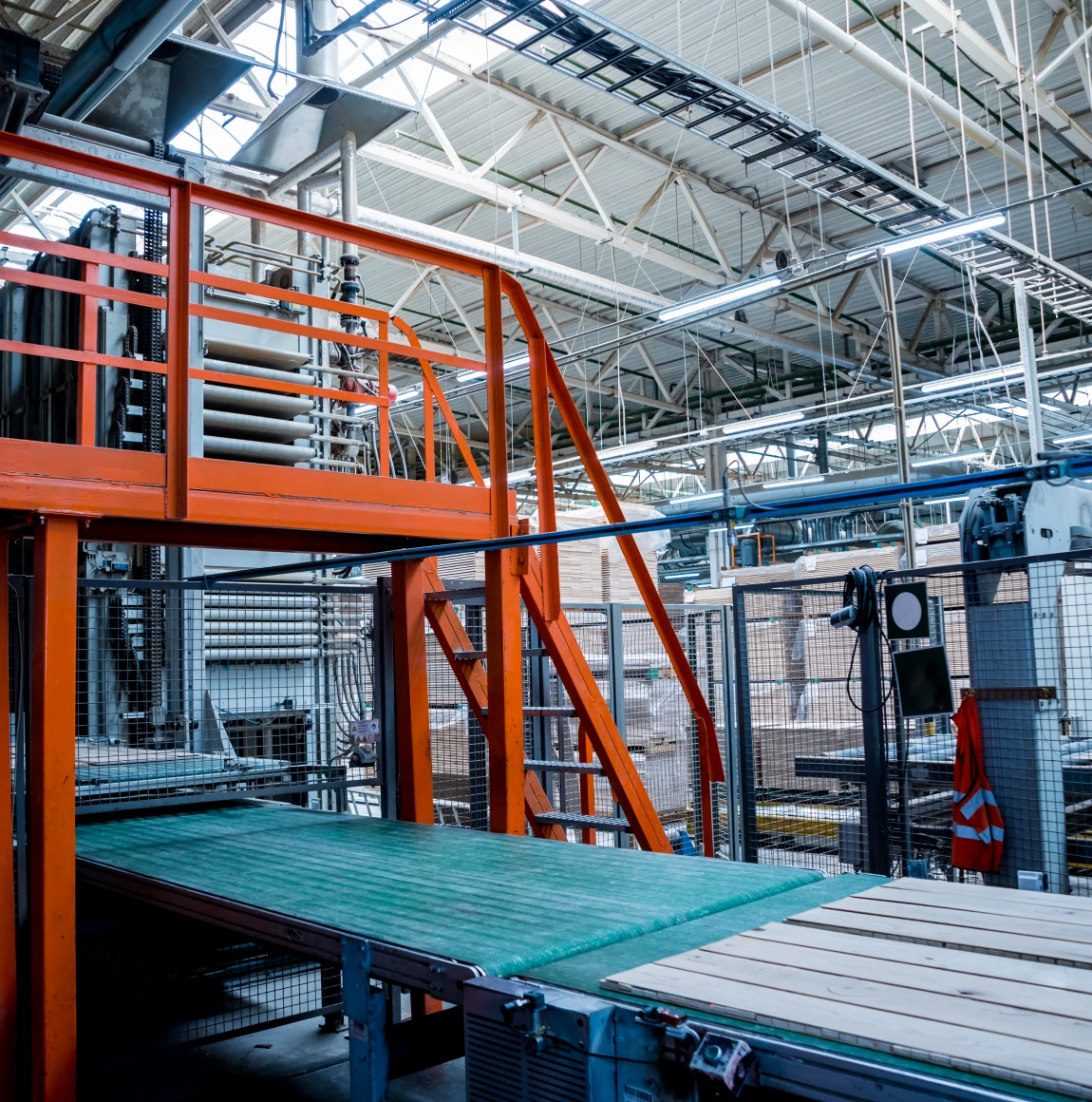 Modern warehouse machinery and equipment