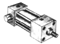 Hydraulic cylinder sketch